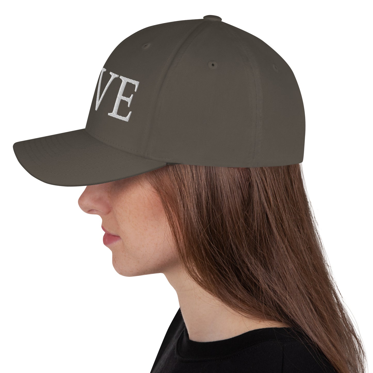 LOVE Structured Twill Cap