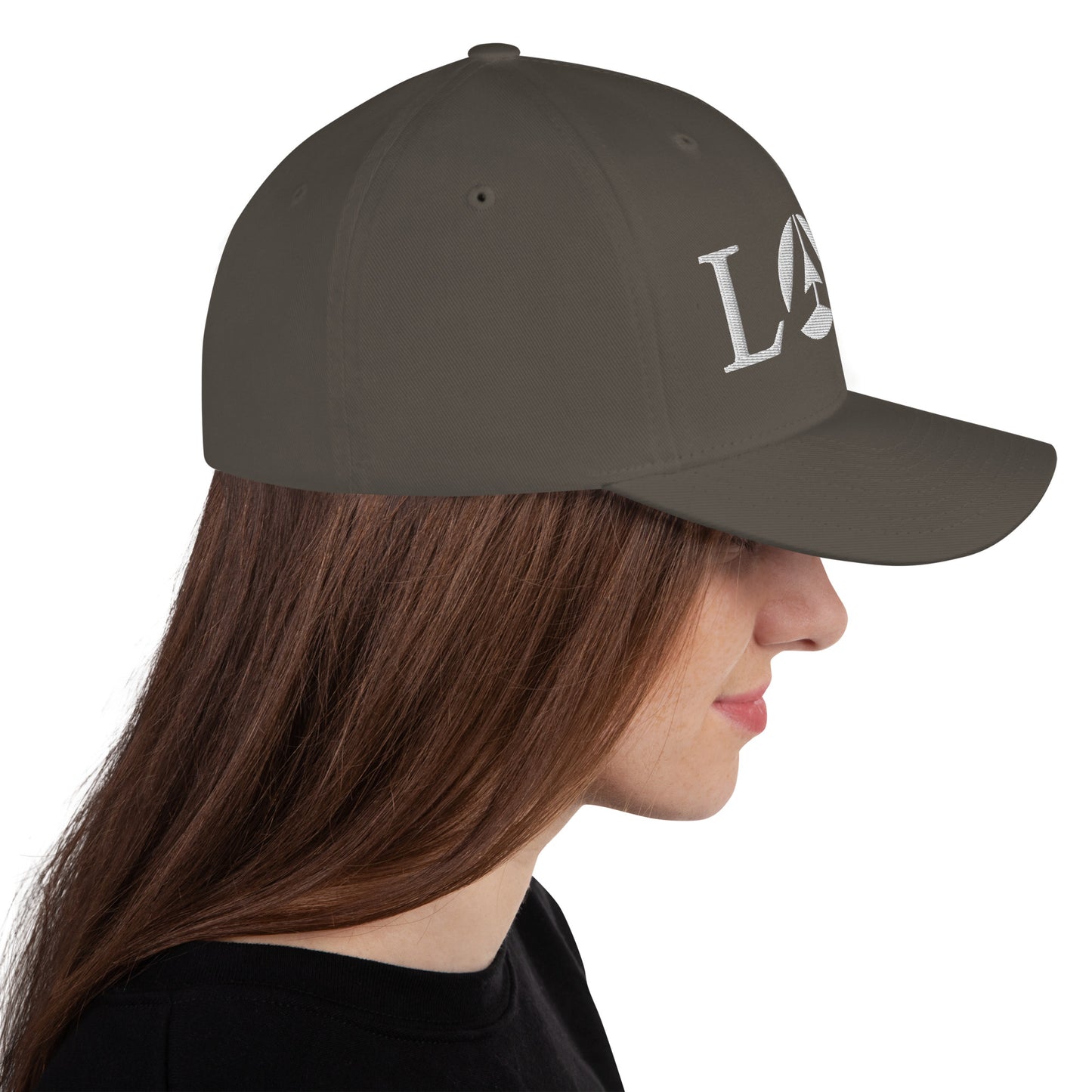 LOVE Structured Twill Cap