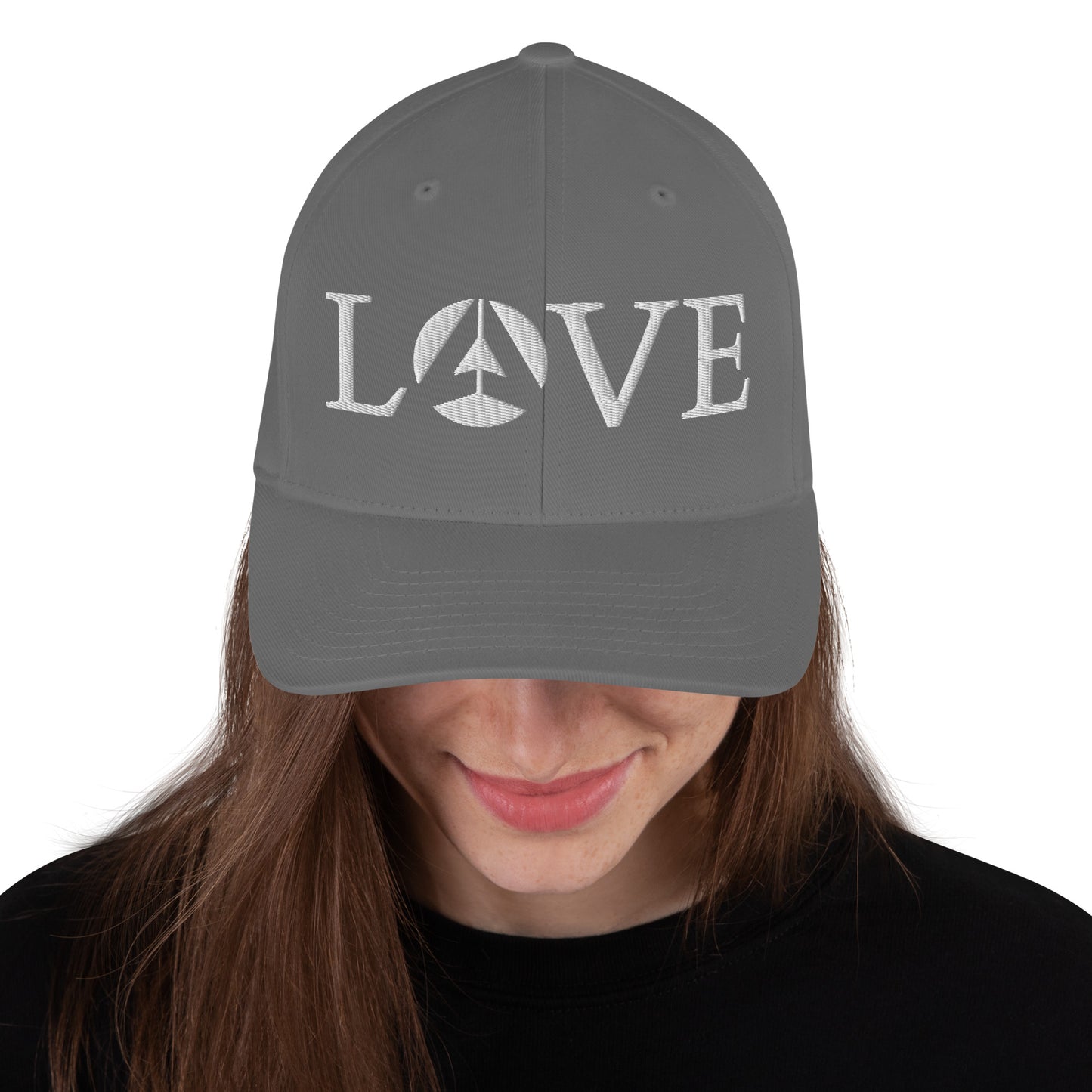 LOVE Structured Twill Cap