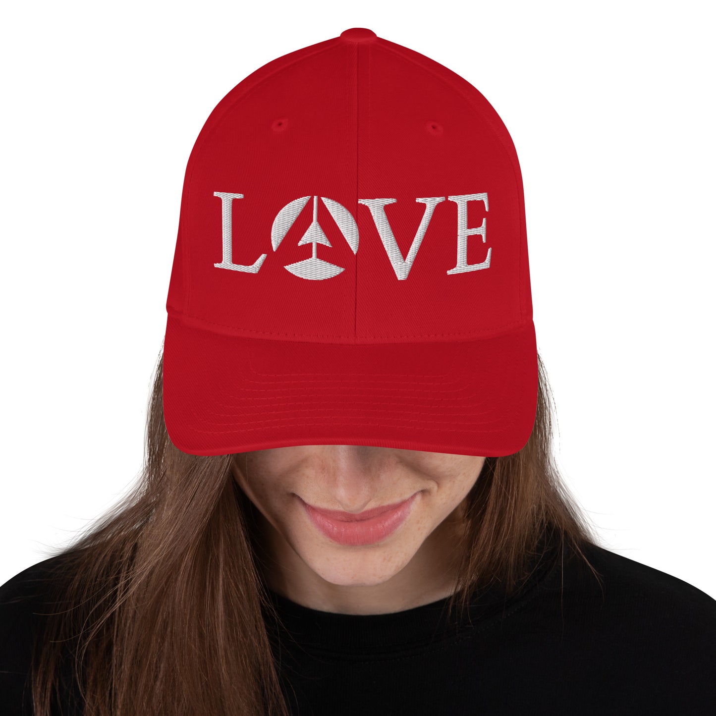 LOVE Structured Twill Cap