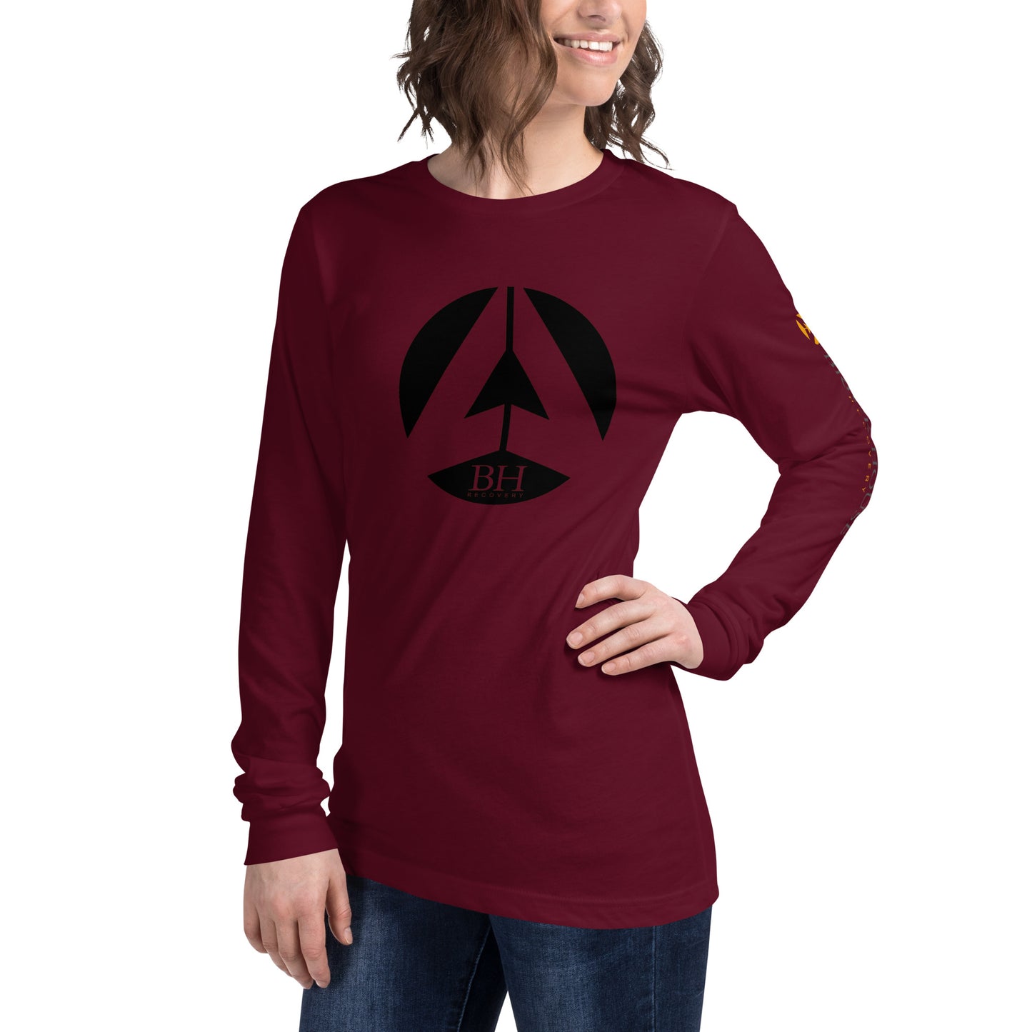 BHR Large Logo Long Sleeve Tee