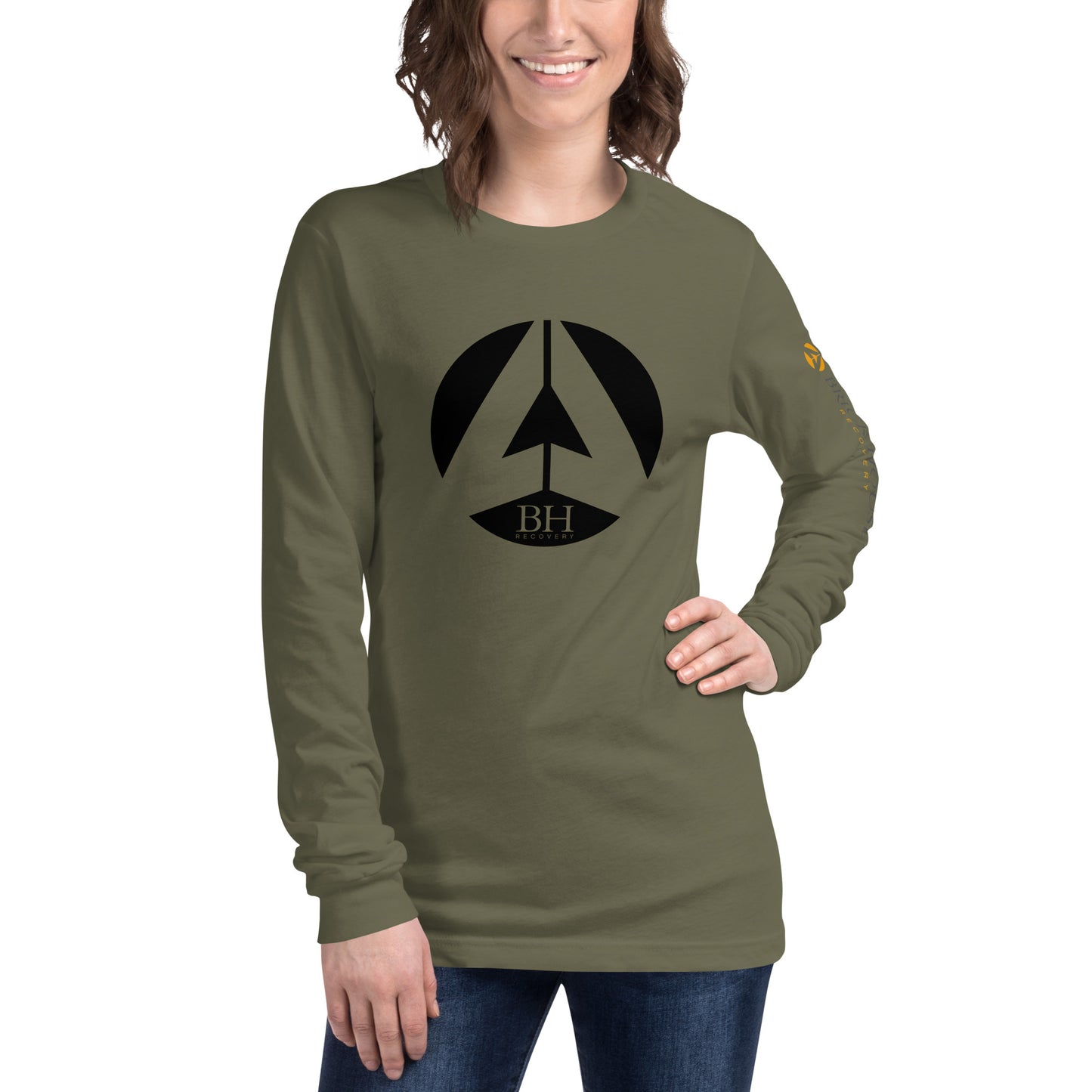 BHR Large Logo Long Sleeve Tee
