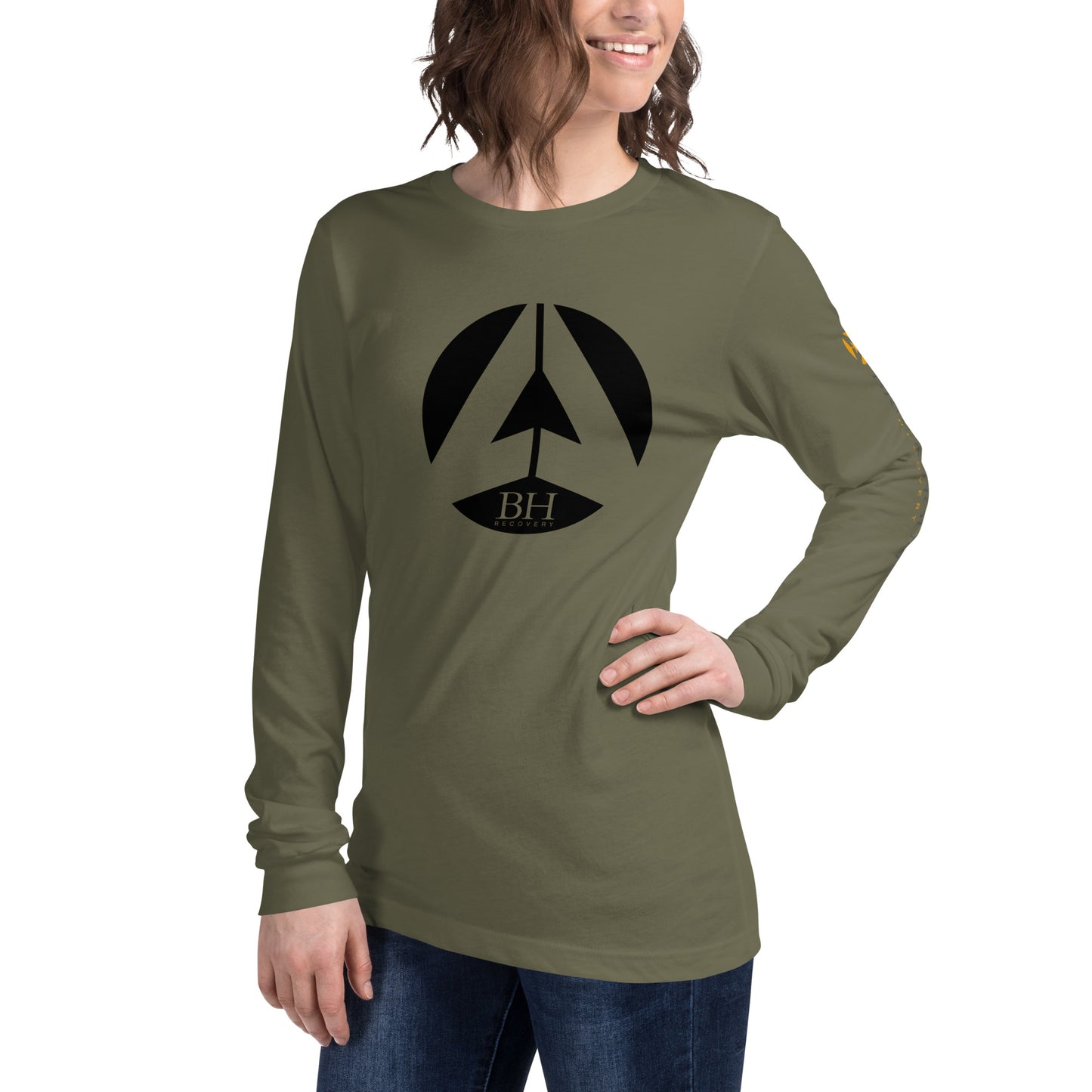 BHR Large Logo Long Sleeve Tee