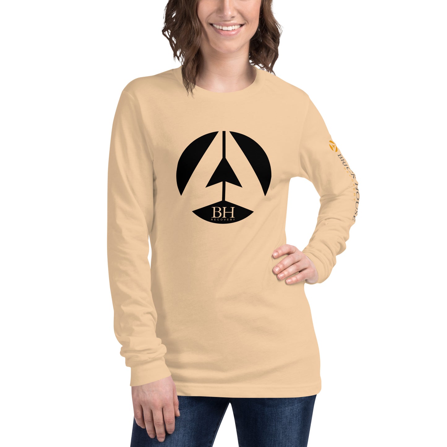 BHR Large Logo Long Sleeve Tee