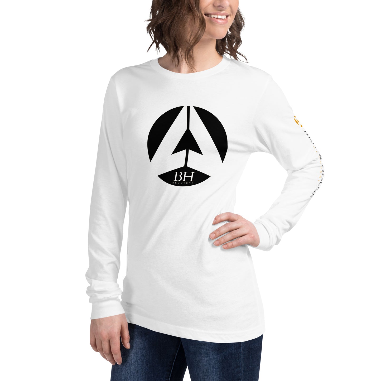 BHR Large Logo Long Sleeve Tee