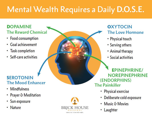 Mental Wealth Requires a Daily D.O.S.E.