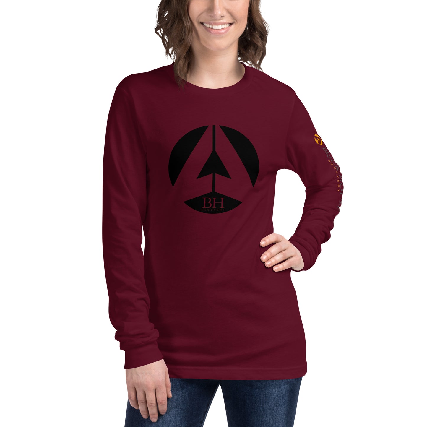 BHR Large Logo Long Sleeve Tee