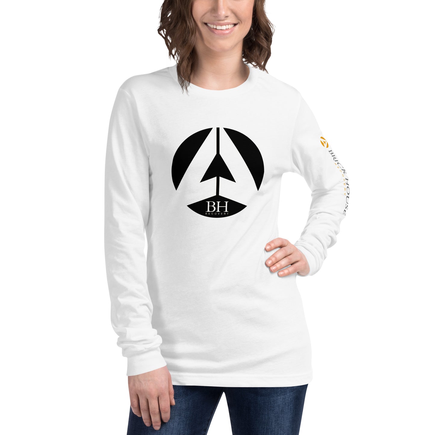 BHR Large Logo Long Sleeve Tee